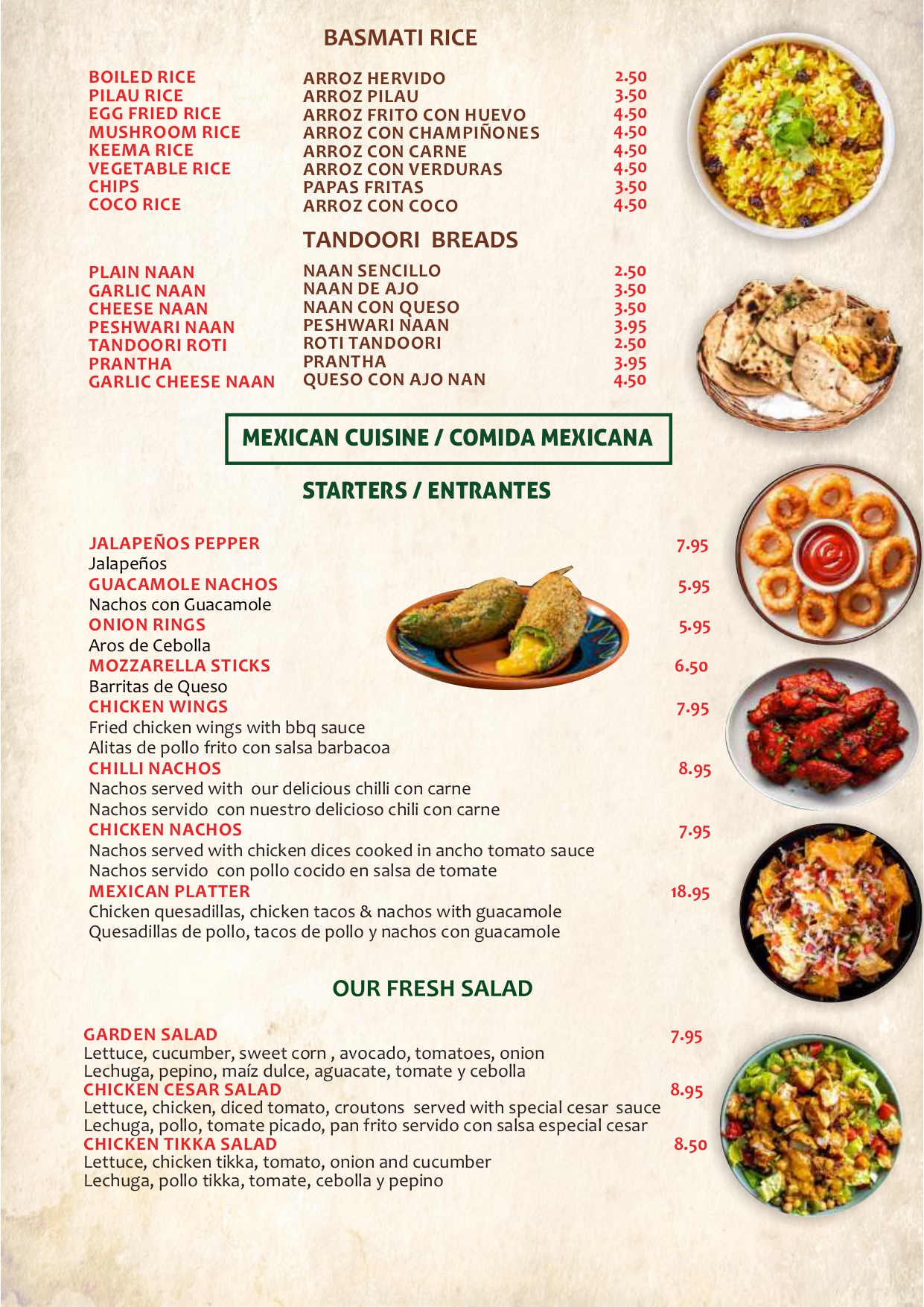 Indian and Mexican Restaurant Ganesha